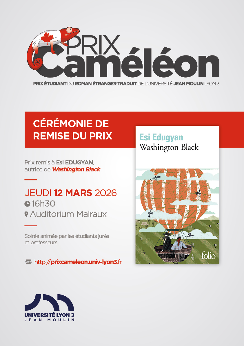Remise du Prix Caméléon